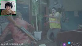 بازی resident evil 2 remake پارت 4  meet tyrant