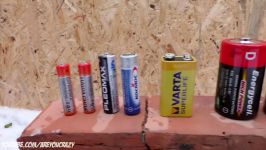 EXPERIMENT BATTERY VS 2 GAS TORCH