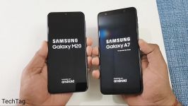 Samsung M20 vs Samsung A7 2018 SpeedTest Comparison