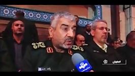 فرمانده کل سپاه  تروریست ها منتظر انتقام سخت باشند  تهدید آل سعود اسرائیل