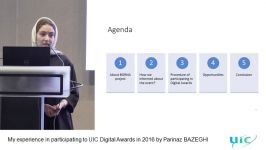 Bazeghis Presentation at UIC Digital 2018
