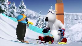 برنارد ، خرس قطبی  این قسمت اسکی بازی