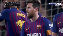 خلاصه بازی بارسلونا 1 0 رئال وایادولید HD