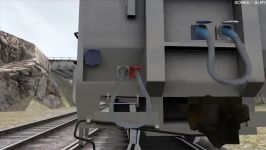 Train Simulator  P42 Empire Builder  Monument 1 to Castle Rock 1