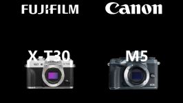 FUJIFILM X T30 vs Canon EOS M5