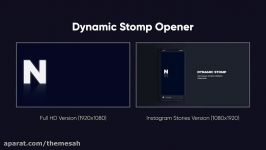 پروژه آماده افترافکت  وله Dynamic Stomp Opener 22598087