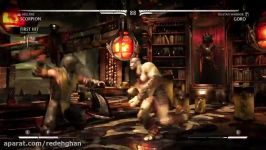 مبارزه اسکورپیون گورو mortal kombat x