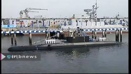 مراسم الحاق زیردریایی پیشرفته فاتح به ناوگان نیروی دریایی ارتش
