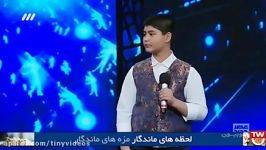 مسابقه تلویزیونی عصر جدید شب دوم شرکت کننده سوم فرهاد منصوری