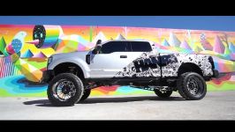 هنر نقاشی حکاکی روی بدنه خودرو Ford F250