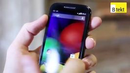 بررسی ویدیویی اسمارتفون موتورولا Moto E  آنباکسین