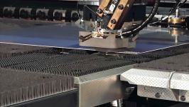 TRUMPF punching and punch laser processing How integrated flattening works