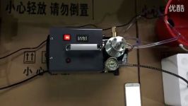 inflating test of high pressure air pressor 300bar 30mpa 4500psi air pump