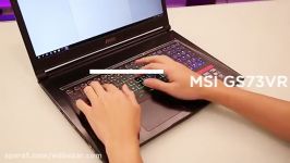 نقد بررسی لپ تاپ MSI GS73VR  حرفه ای ترین برای بازی های ویدیویی