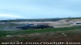 شلیک موشک گراد به مواضع ارتش سوریه توسط تروریست‌های تحریرالشام