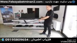 فلزیاب ترو ویدو 3بعدی پک پرو دست دوم موجود 09195809654 فلزیاب اطمینان فروشنده گن