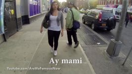 10 ساعت پیاده روی یک زن در شهر نیویورک آمریکا بدون حجاب حجاب