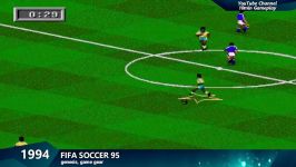 Evolution of Fifa Games 1993 2018