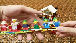 بررسی لگو LEGO کارگاه بابانوئل کریسمس 2014 