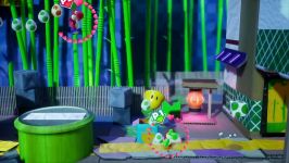 گیم پلی بخش تک نفره کوآپ بازی Yoshis Crafted World