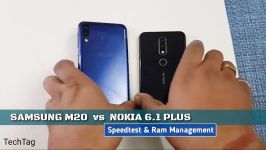 Samsung M20 vs Nokia 6.1 Plus SpeedTest Comparison