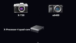 FUJIFILM X T30 vs SONY Alpha a6400