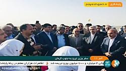 افتتاح طرح آبرسانی جبالبارز در جنوب استان کرمان