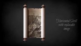 پروژه آماده افترافکت Videohive Paper Scroll Pack Template 11892029