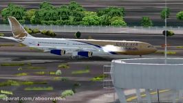 فرود ایرباس A340 300