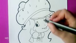 How to Draw Strawberry Shortcake  Easy Drawing Tutorial