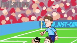 انیمیشن بازی یوونتوس ۰  ۲ اتلتیکو مادرید لیگ قهرمانان اروپا 