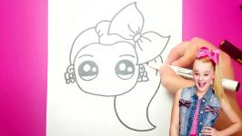 How to Draw JoJo Siwa Emoji Cute  Easy Step by Step Drawing tutorial