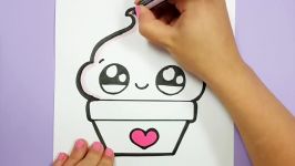 HOW TO DRAW A CUTE AND YUMMY SUNDAY ICE CREAM SUPER EASY