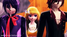 fnaf mmd foxy x bonnie with Chica