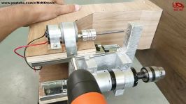 How to Make a Automatic Drill Press Machine at Home  New Concept