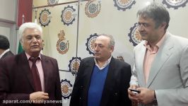 سعیده رستمی گزارشگر کافه خبر نمایشگاه بین المللی طلا گزارش می دهد