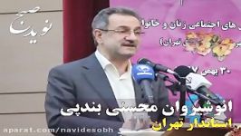 محسنی بندپی نباید زنان نظر اقتصادی، آسیب پذیر باشند