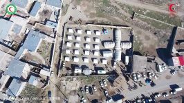 مانور درمان اسکان اضطراری نجات در آوار جکعین هلال احمر استان قزوین
