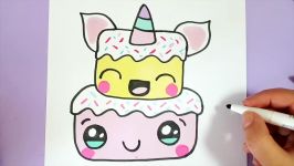 EINEN KAWAII EINHORN KUCHEN SELBER MALEN