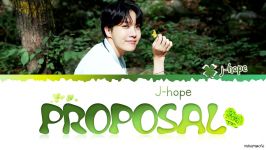 کاور قشنگ وکوتاه JHope BTS به اسم Proposal