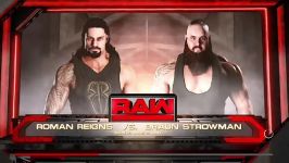 M19 Roman Reigns VS Braun Strownman