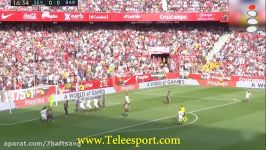 پیروزی پر گل بارسلونا مقابل سویا در لالیگا اسپانیا