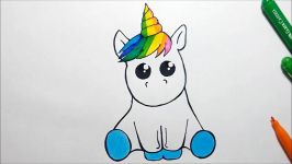 HOW TO DRAW UNICORN  COMO DESENHAR UM UNICORNIO