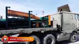 بارگیری خط تولید اکسترودرپلاس دوبل کارگاه اصفهان
