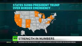 شکایت 16 ایالت آمریکا علیه اعلام وضعیت اضطراری ترامپ