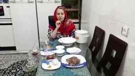 آموزش خوشمزه ترین غذای اصفهان توسط پروانه جوادی خواهر جوادجوادی