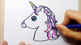 HOW TO DRAW A UNICORN  COMO DESENHAR UM UNICORNIO