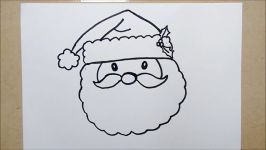 HOW TO DRAW SANTA CLAUS  COMO DESENHAR O PAPAI NOEL DE NATAL