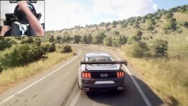 گیم پلی Ford Mustang GT4  Dirt Rally 2.0  Logitech g29