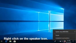 Windows 10  Fix sound problems.